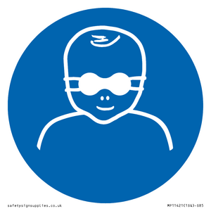 Mandatory: Protect infants eyes with opaque eye protection